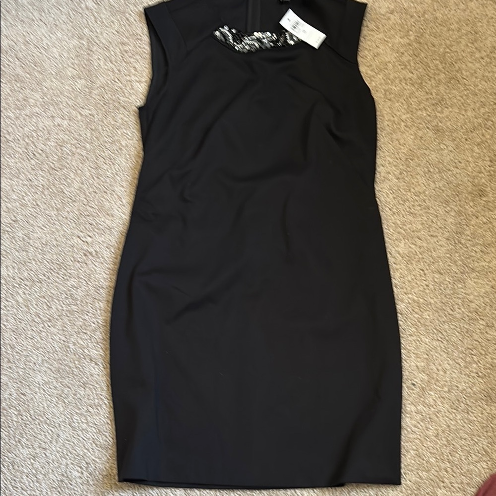 Elegant Black Sleeveless Dress